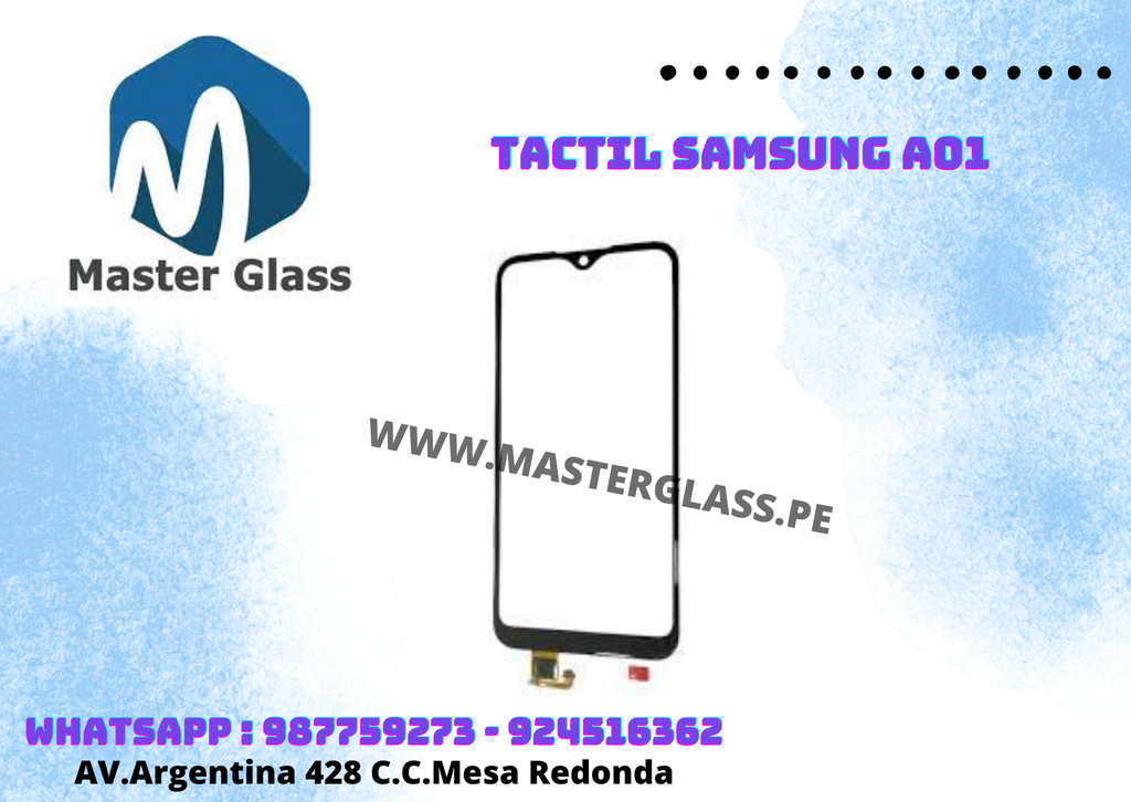 Tactil Samsung A01