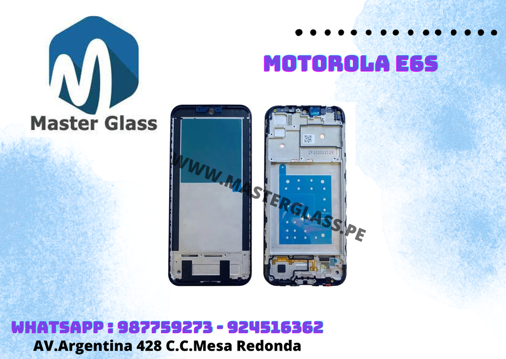 Marco Base Frame Motorola E6S/E6i