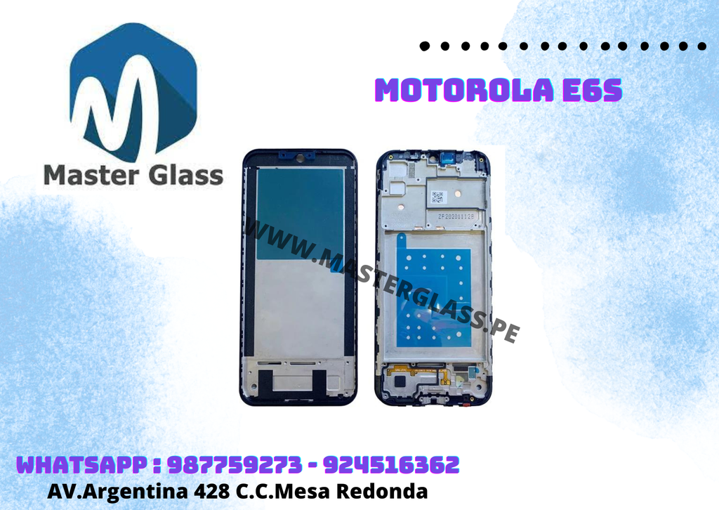 Marco Base Frame Motorola E6S