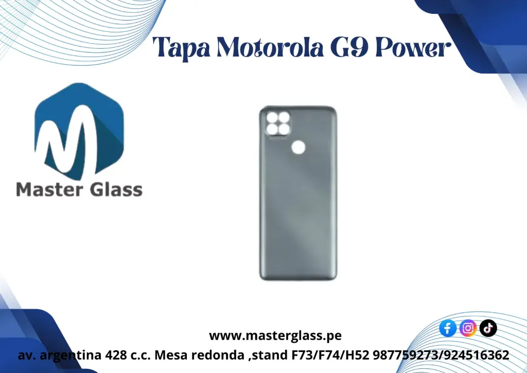 Tapa Motorola G9 Power