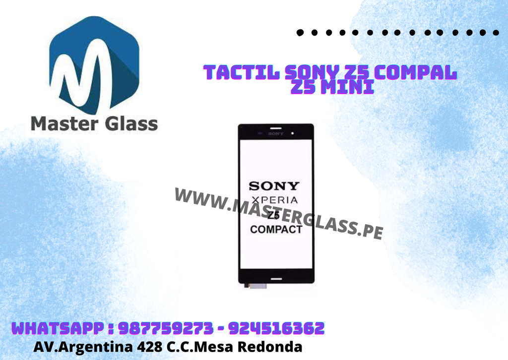 Tactil Sony Z5 Compal /Z5 Mini