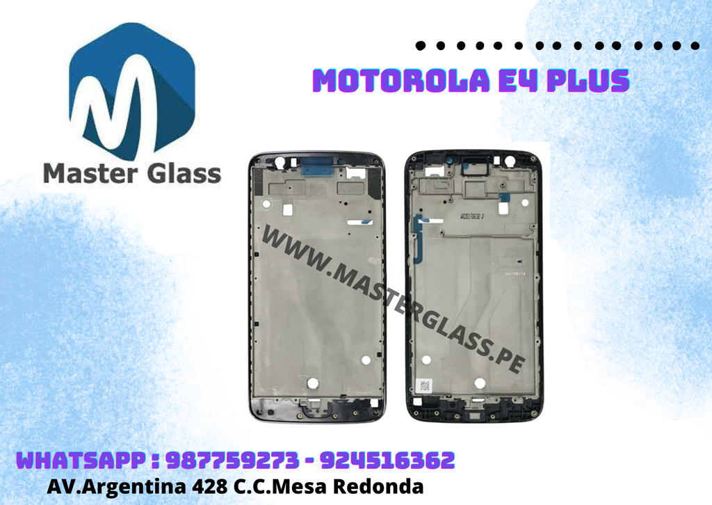 [MMTE4P] Base Frame LCD Motorola E4 Plus