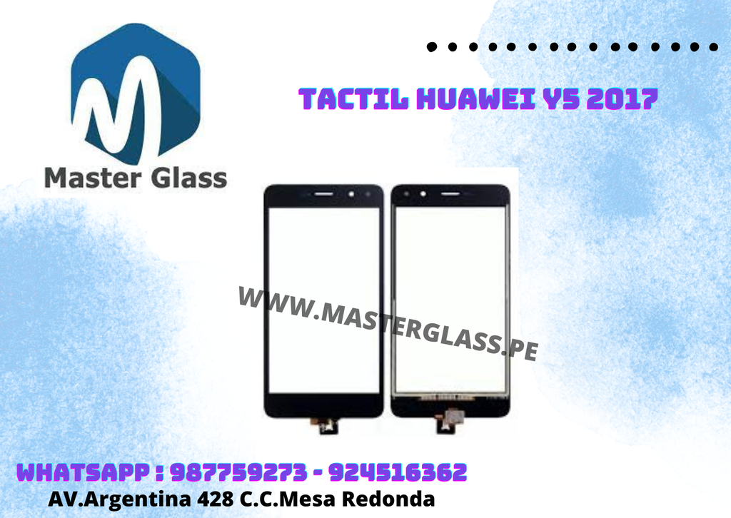 Tactil Huawei Y5 2017