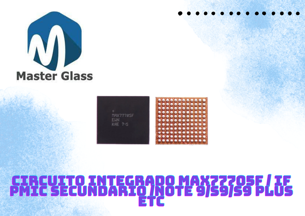 Circuito Integrado MAX77705F / IF PMIC secundario /Note 9/S9/S9 Plus etc