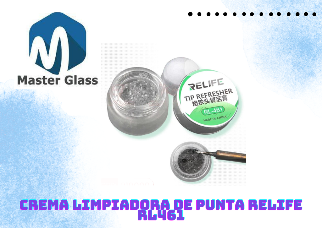 Crema limpiadora de punta Relife RL461