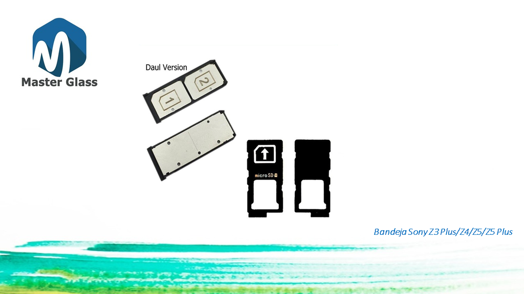 Bandeja de sim Sony Z3 Plus/Z4/Z5/Z5 Plus