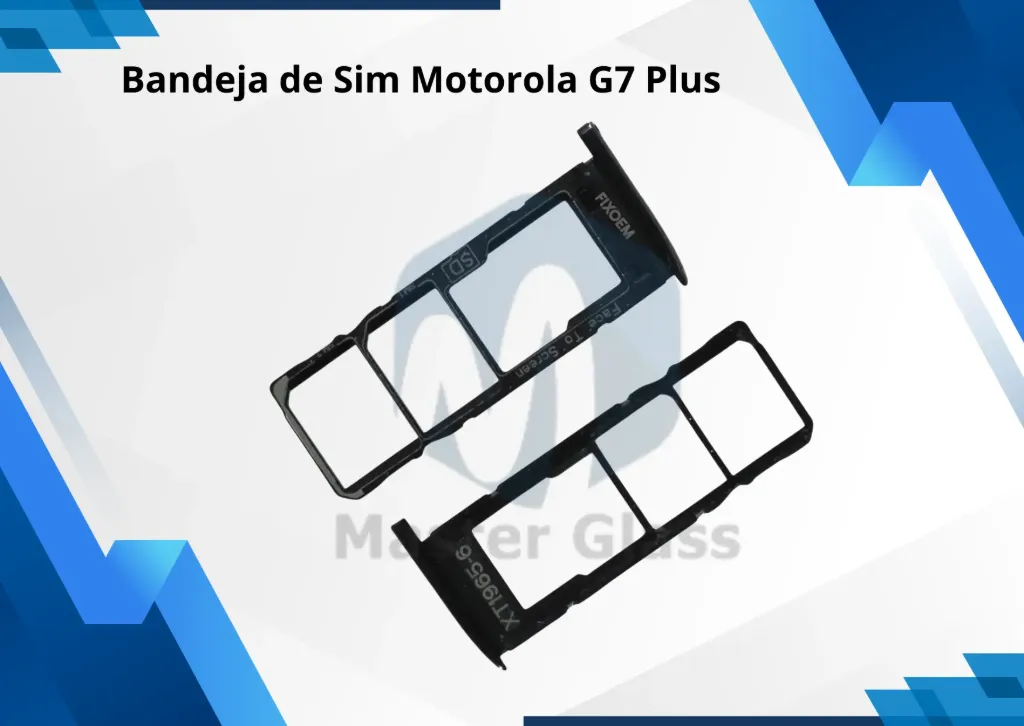 Bandeja de Sim Motorola Moto G7 Plus