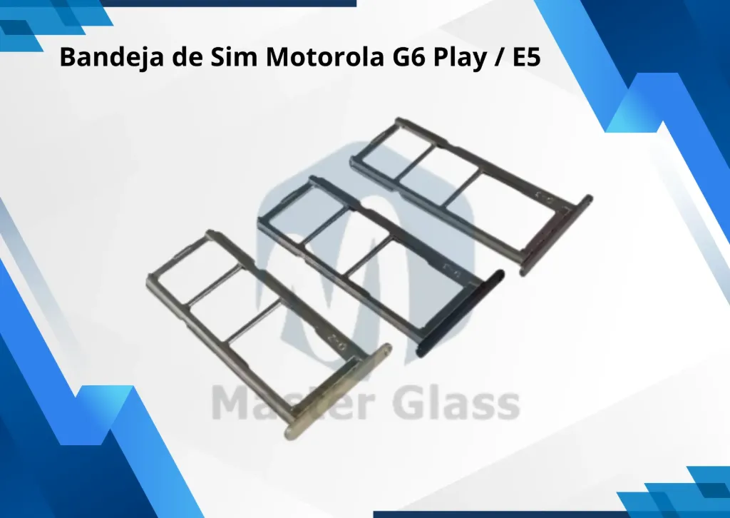 Bandeja de Sim Motorola Moto G6 Play / E5
