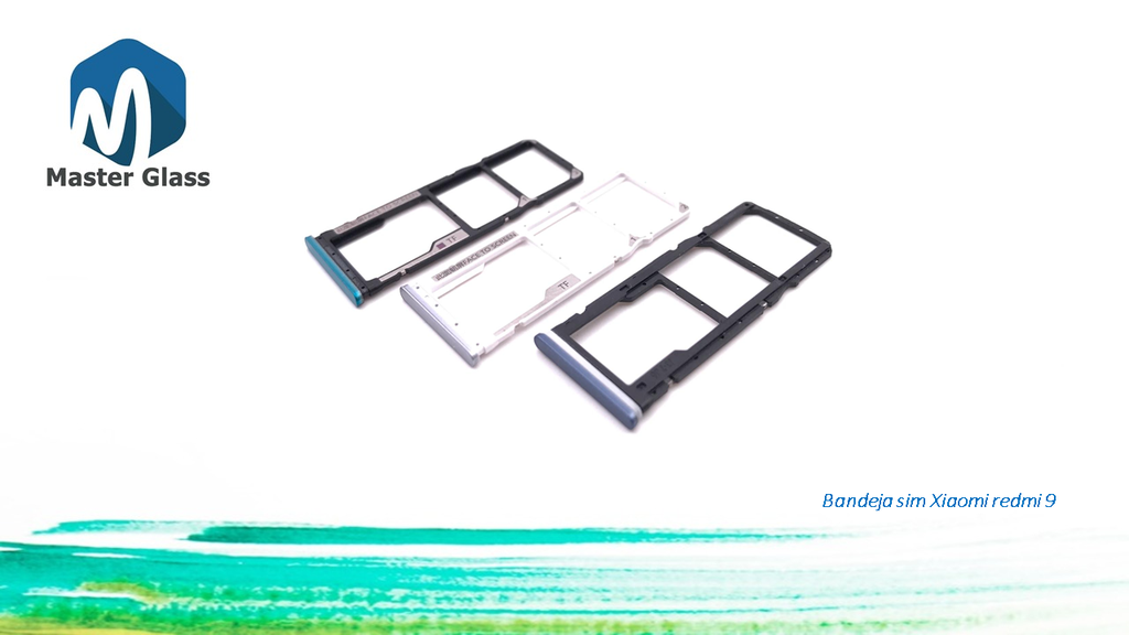 Bandeja de sim Xiaomi Note 9S / 9C / 9A / 9 Pro (Negro)