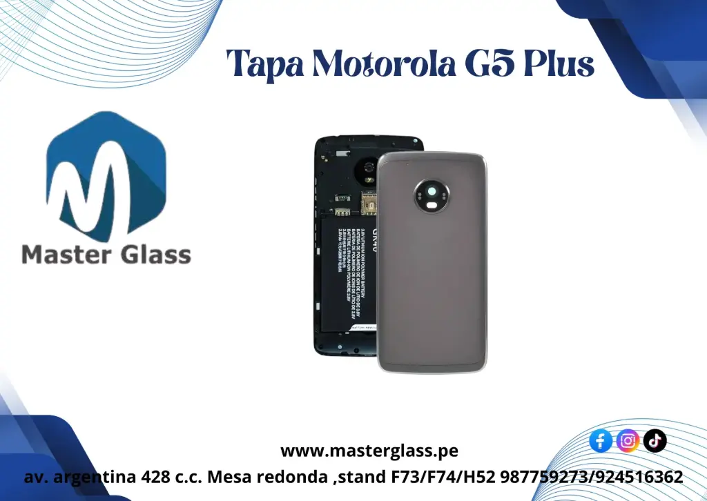Tapa para Motorola G5 Plus
