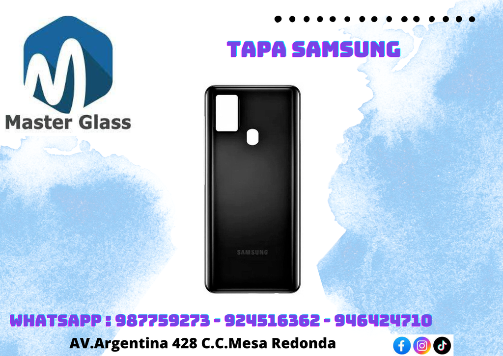 Tapa Samsung A21S