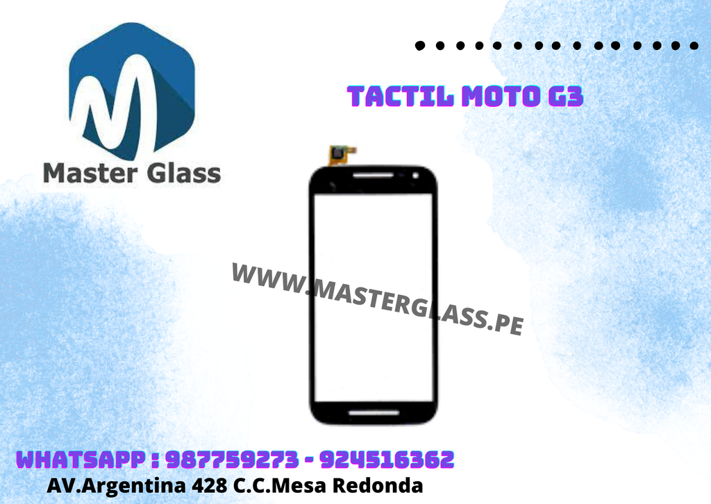 Tactil Moto G3