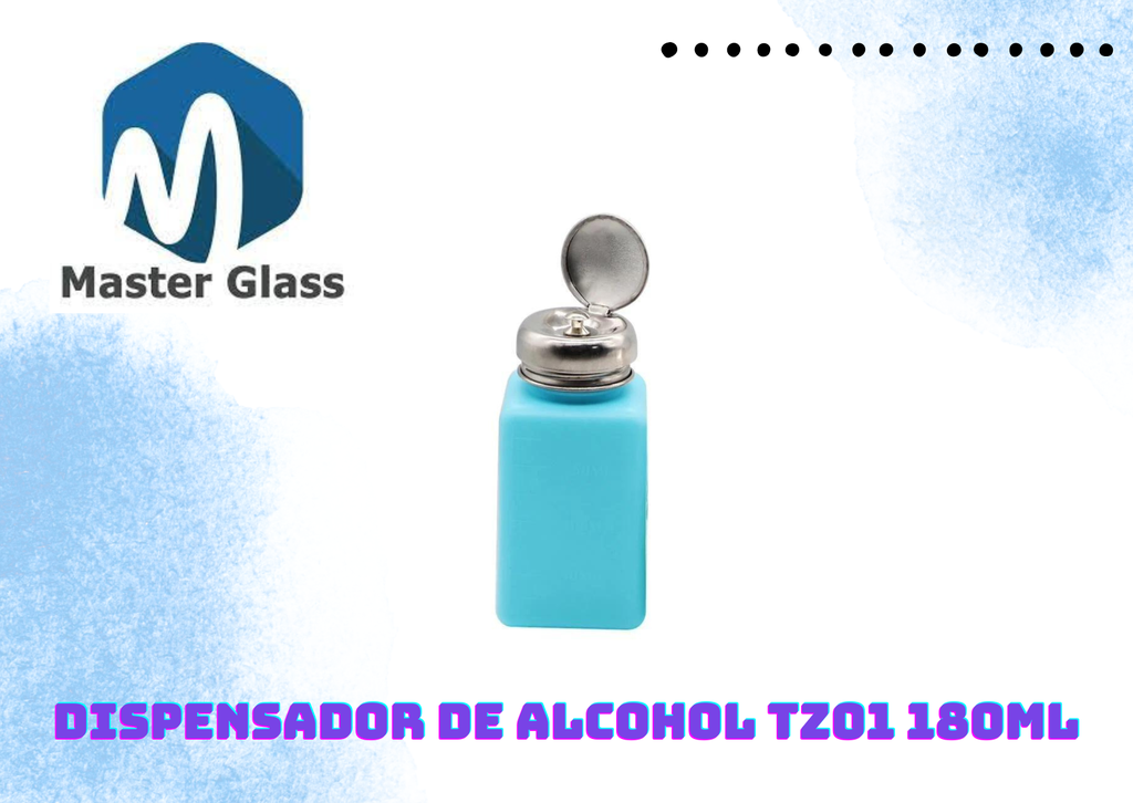 Dispensador de Alcohol TZ01 de pastico