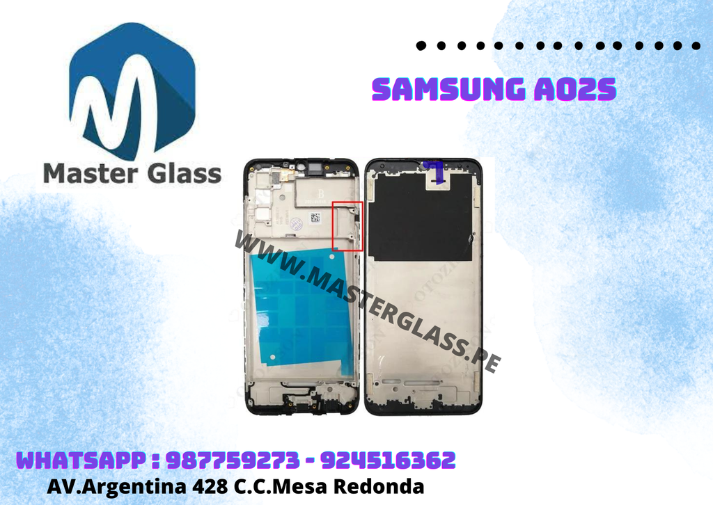 Marco Base Frame LCD Samsung A02S