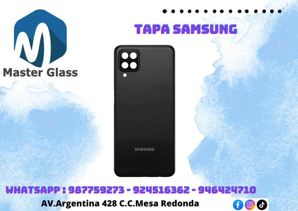 Tapa Samsung A12