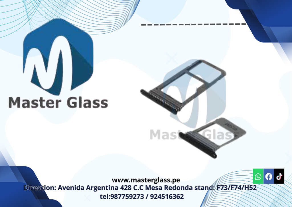 Bandeja de Memoria o sim Samsung A8 2018