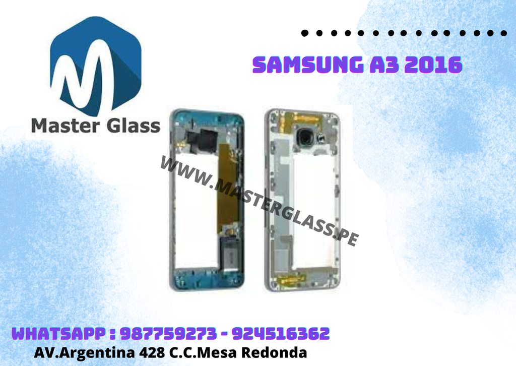 Base Frame LCD Samsung A3 2016