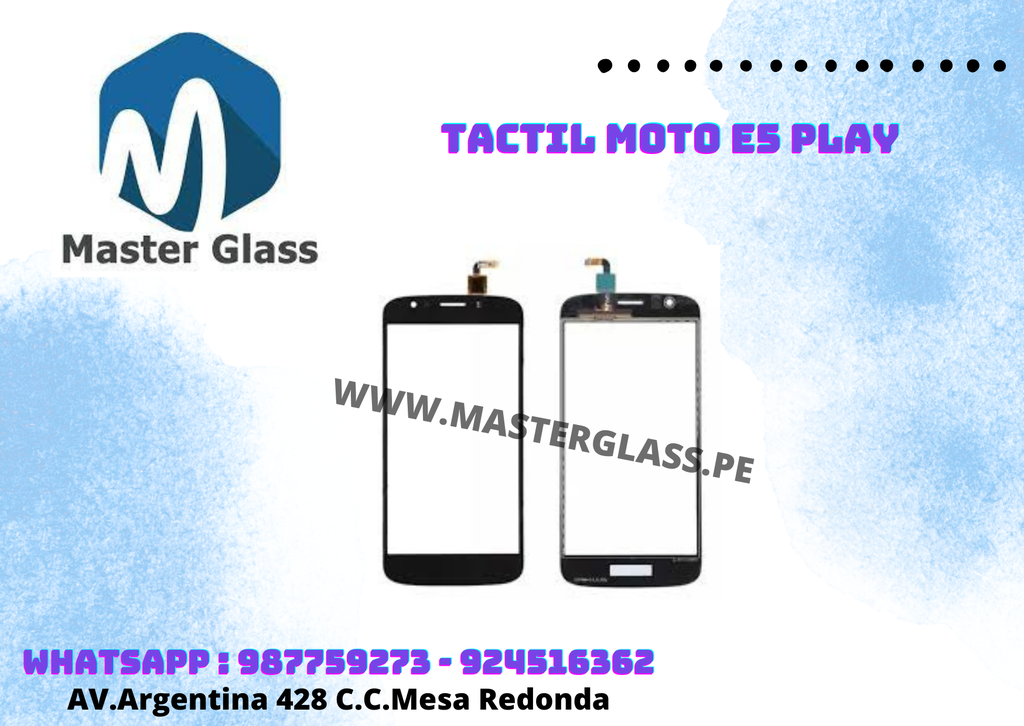 Tactil Moto E5 Play