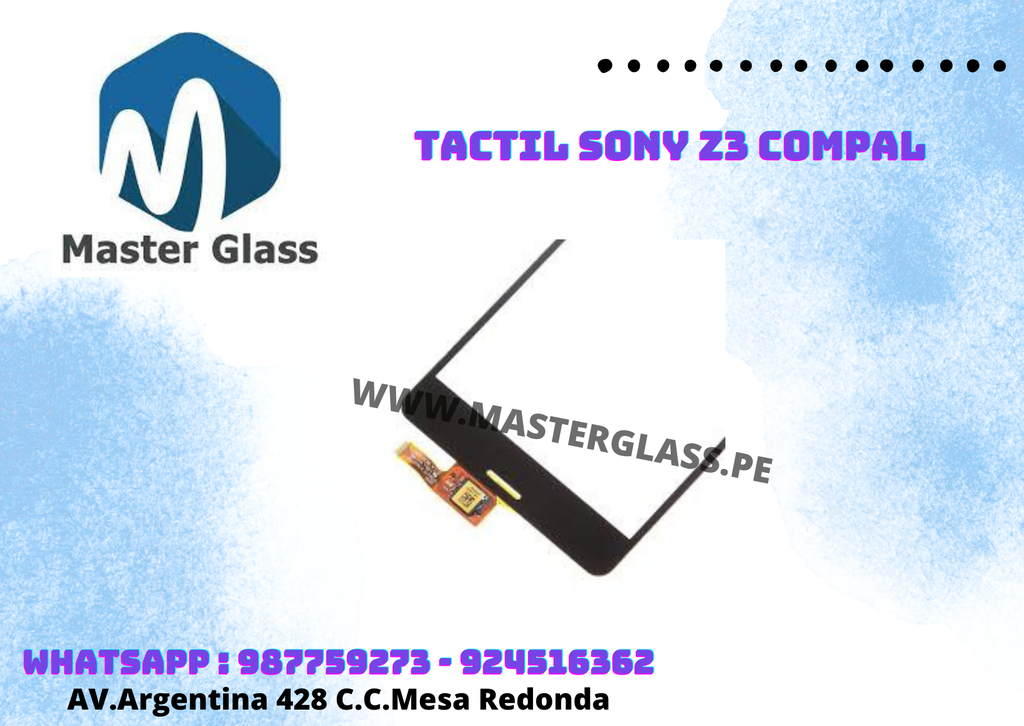Tactil Sony Z3 Compal