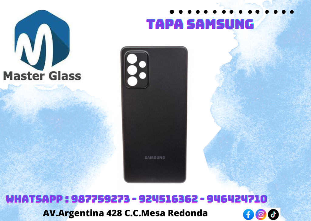 Tapa Samsung A72