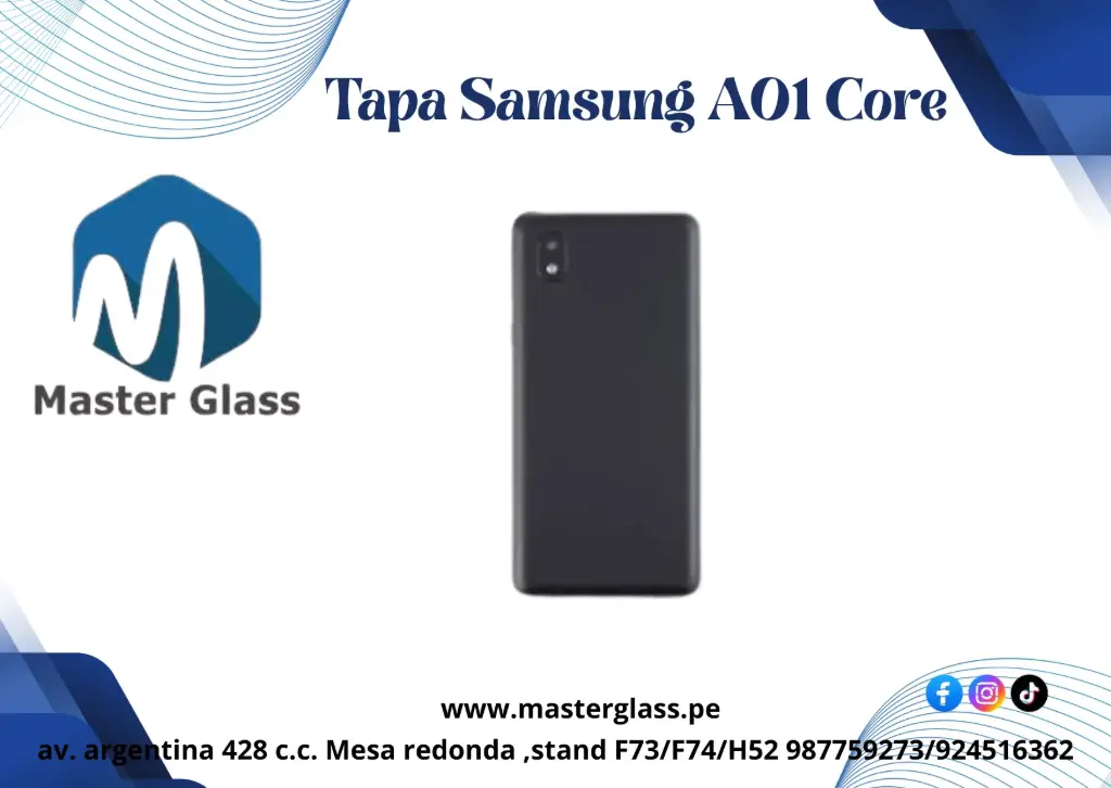 Tapa Samsung A01 Core