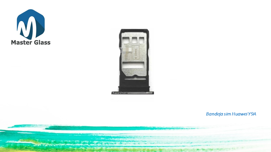 Bandeja de sim Huawei Y9A (Negro)