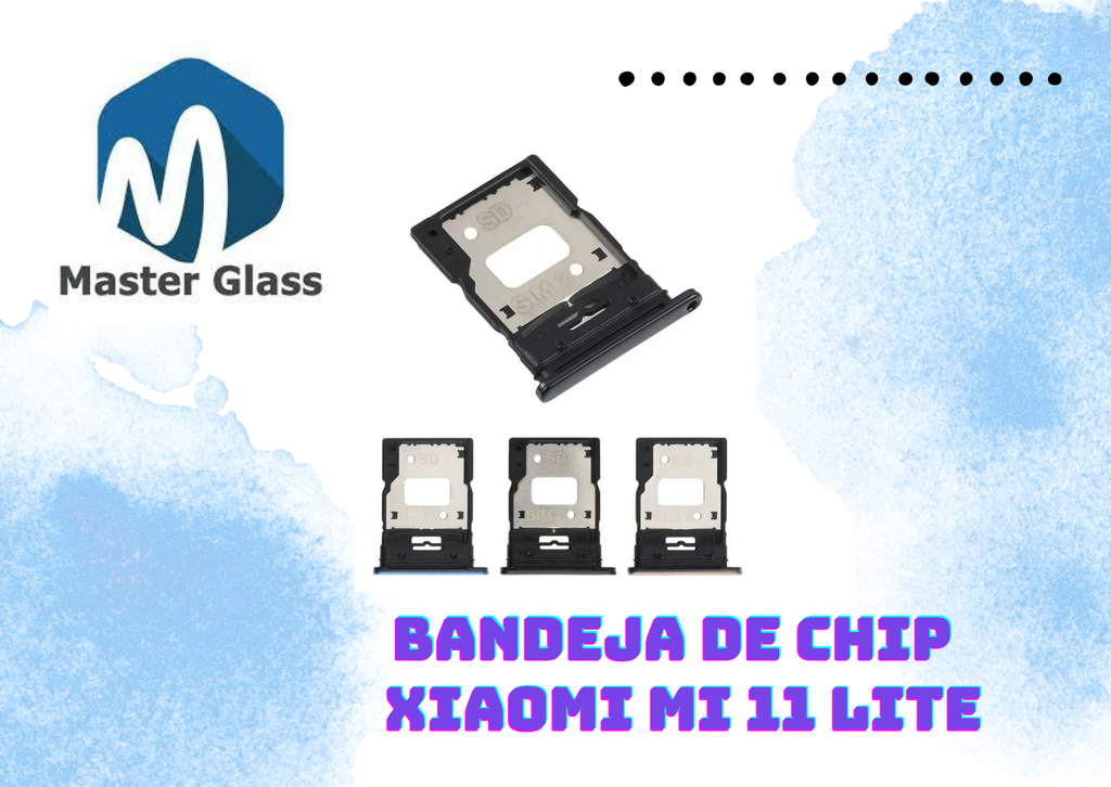 Bandeja de sim Xiaomi Mi 11 Lite (Negro)