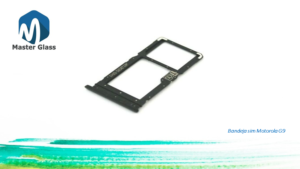 Bandeja de sim Motorola G9 (Rojo)