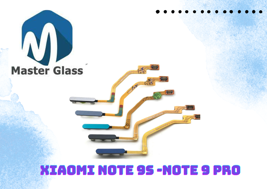 Huella Xiaomi Note 9S / Note 9 Pro (Negro)