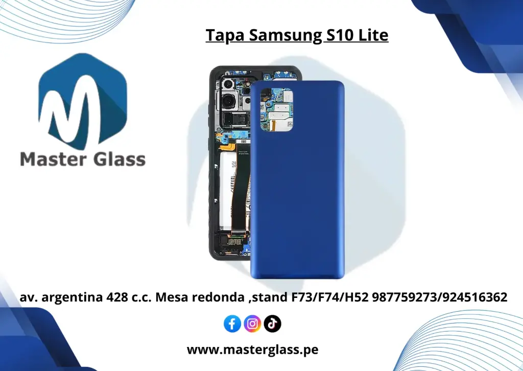 Tapa Samsung S10 Lite