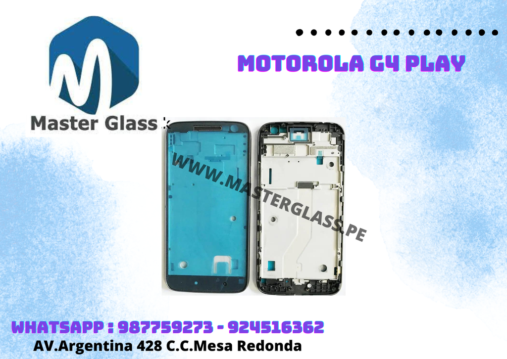 Base Frame LCD Motorola G4 Play