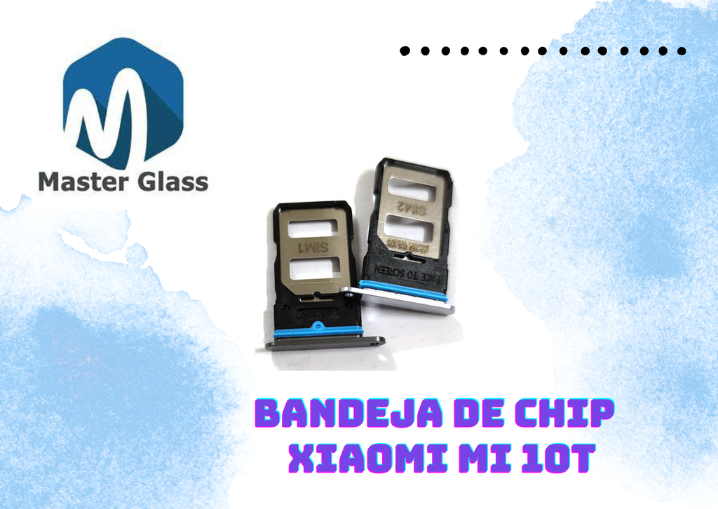 Bandeja de sim Xiaomi Mi 10T (Plateado)