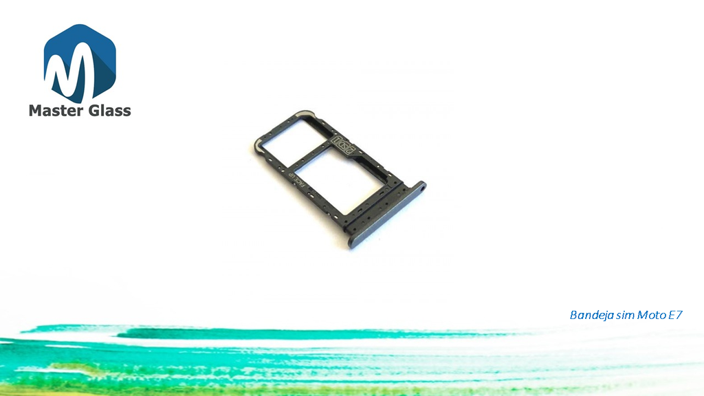 Bandeja de sim Motorola E7/E7i/E6i (Negro)