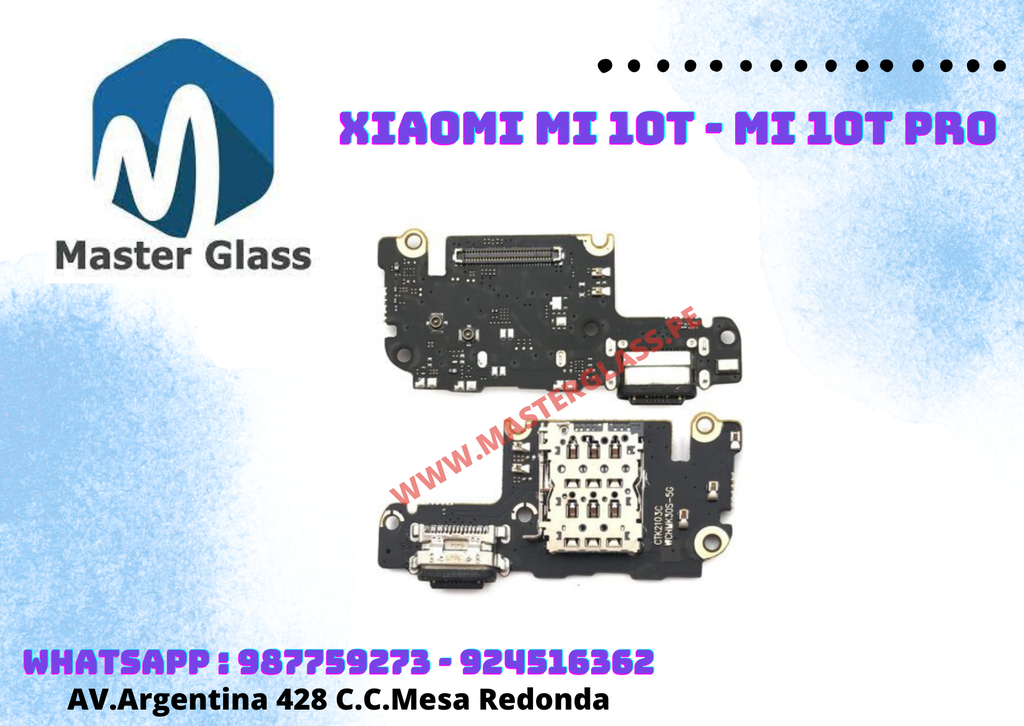 Placa de carga Xiaomi Mi 10T/Mi 10T Pro AAA