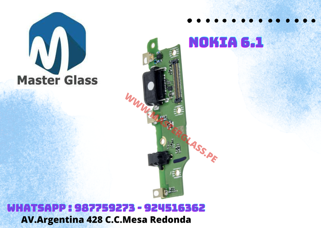 Placa de carga Nokia 6.1