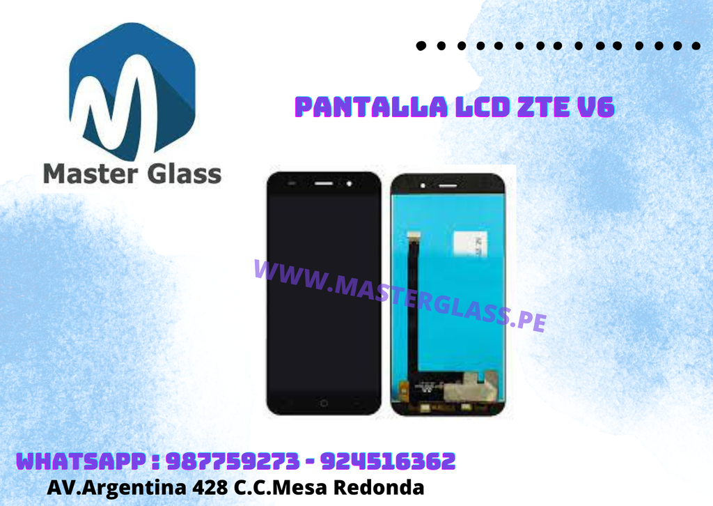 Pantalla LCD ZTE V6