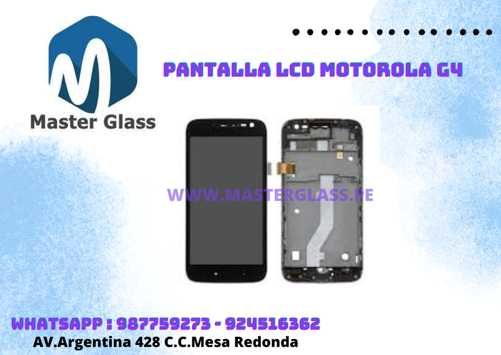 Pantalla LCD Motorola G4