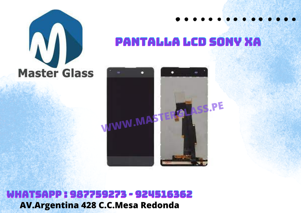 Pantalla LCD Sony XA