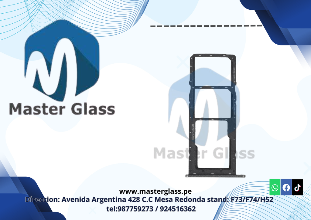 Bandeja de Sim para LG K41S/K41