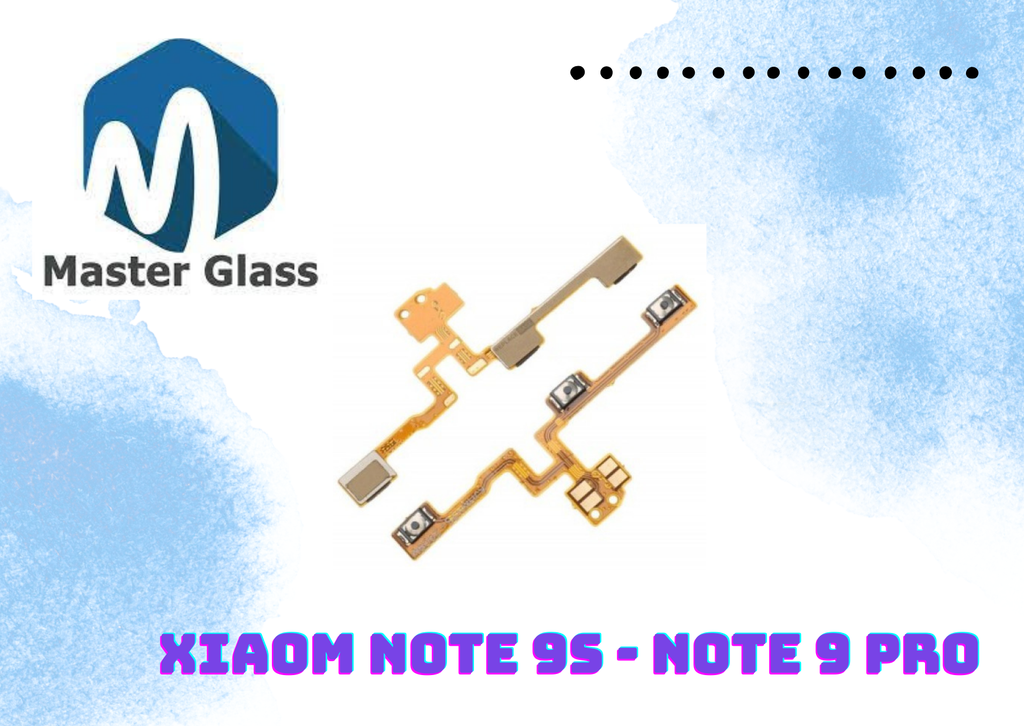 Flex de Power y Volumen Xiaomi Redmi Note 9 Pro / 9S/note 9