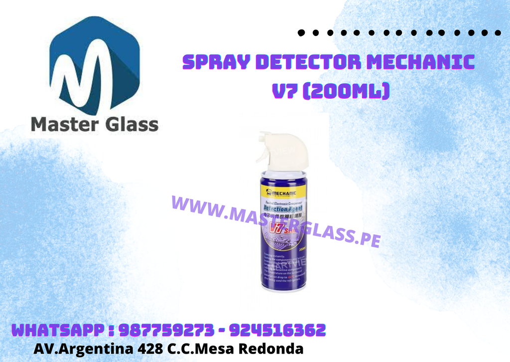 Spray congelante detector Mechanic V7 (200ml)