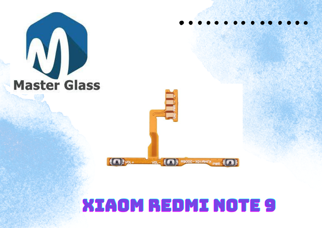Flex de Power y Volumen Xiaomi Redmi Note 9