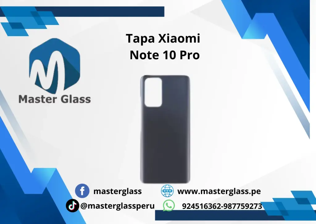 Tapa Xiaomi Note 10 Pro