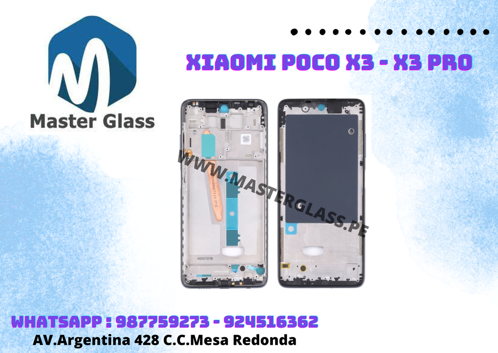 Marco Base Frame Xiaomi Poco X3 / x3pro