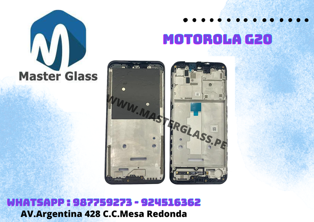 Marco Base Frame LCD Motorola G20