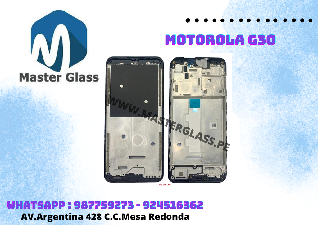 Base Frame LCD Motorola G30