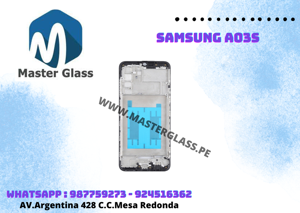 Marco Base Frame LCD Samsung A03S
