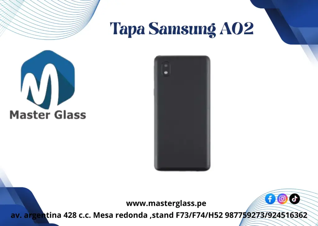 Tapa para Samsung A02