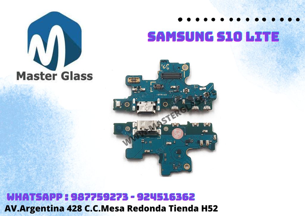 Placa de Carga Samsung S10 Lite G770
