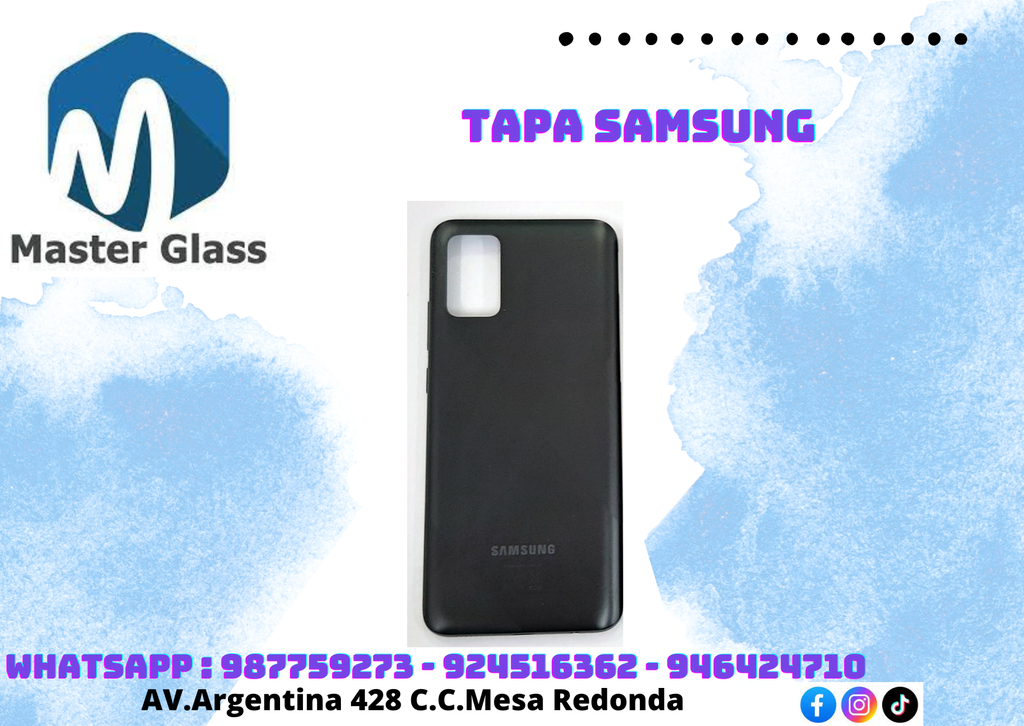 Tapa Samsung A02s